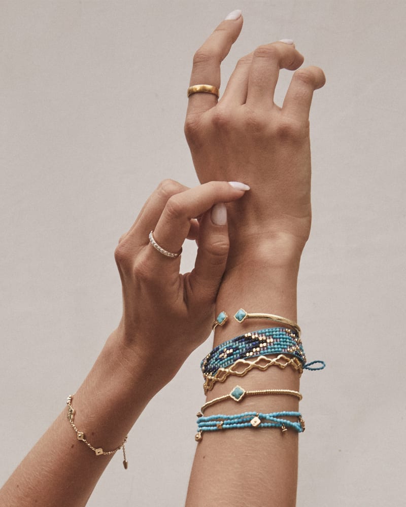 Abbie Cuff Bracelet in Gold image number 1